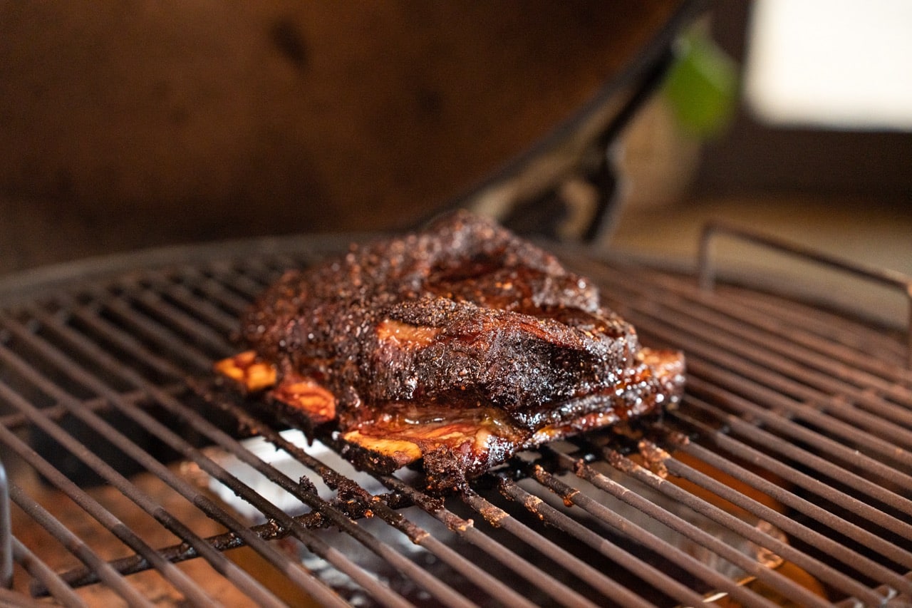 shortribs kamado - Low & slow short ribs