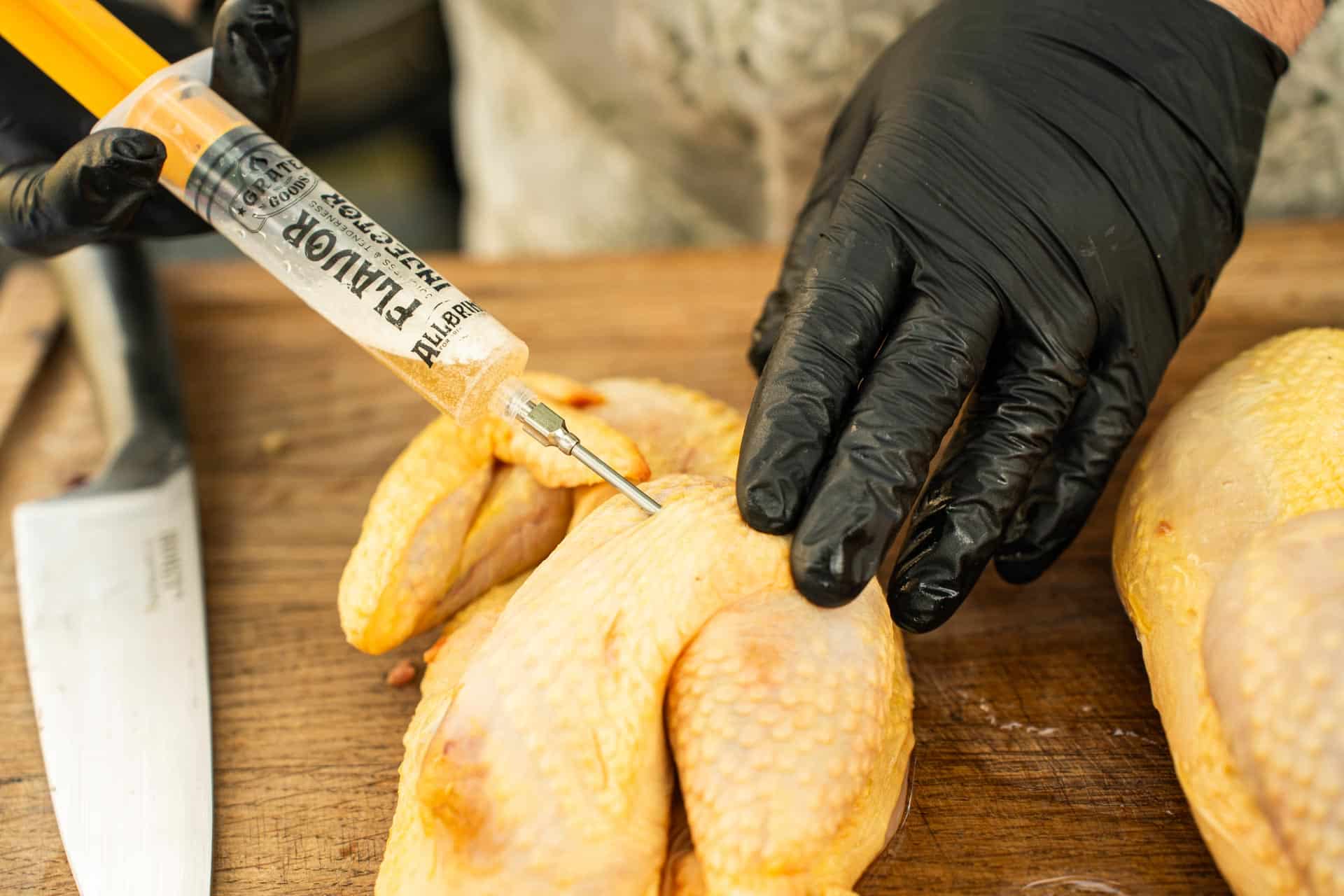 bxc rubs lifestyle recept injecteren - Half haantje van de BBQ