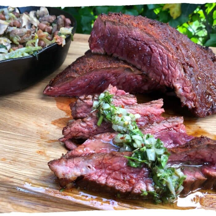 bavette kapucijneres - Herfst‑BBQ: 8 recepten met de beste bier‑ en wijncombinaties