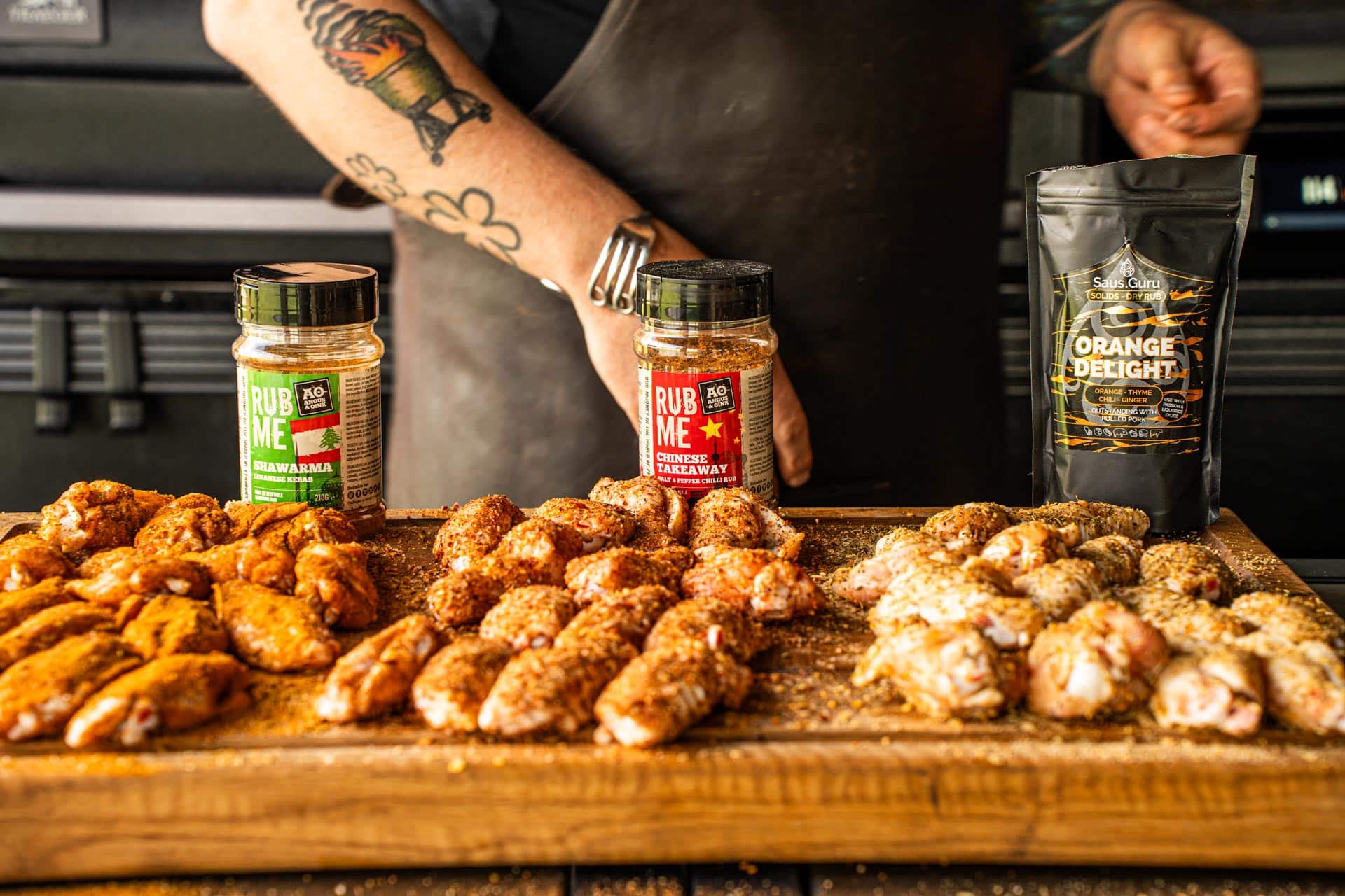 chickenwingsopdetraegerlowres 1 - Sticky Asian Chicken Wings